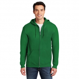 Gildan 18600 Heavy Blend Full-Zip Hooded Sweatshirt - Irish Green