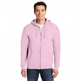 Gildan 18600 Heavy Blend Full-Zip Hooded Sweatshirt - Light Pink