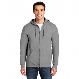 Gildan 18600 Heavy Blend Full-Zip Hooded Sweatshirt - Sport Grey