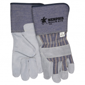 Memphis 1910 Bull's Eye Premium Split Side Leather Gloves - 4.5\