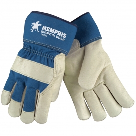MCR Safety 1925W Snort-N-Boar Premium Grain Pigskin Gloves - Wool Lined - 2.5\