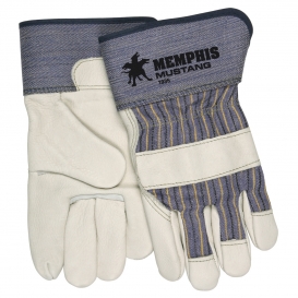 Memphis 1935 Mustang Premium Grain Leather Gloves - Full Gunn Pattern - 2.5\\\