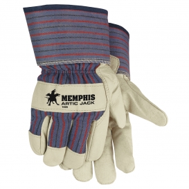 MCR Safety 1965 Artic Jack Premium Grain Pigskin Leather Gloves - Thermosock Lined - 2.5\