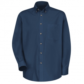 Red Kap 1T12 Meridian Performance Twill Shirt Long Sleeve - Navy