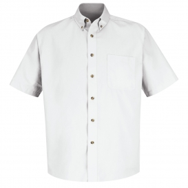 Red Kap 1T22 Meridian Performance Twill Shirt Short Sleeve - White