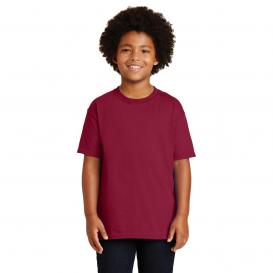 Gildan 2000B Youth Ultra Cotton 100% US Cotton T-Shirt - Carolina Red