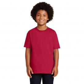 Gildan 2000B Youth Ultra Cotton 100% US Cotton T-Shirt - Cherry Red