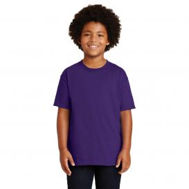 Gildan 2000B Youth Ultra Cotton 100% US Cotton T-Shirt - Purple