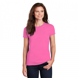 Gildan 2000L Women\'s Ultra Cotton T-Shirt - Safety Pink