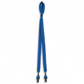 Crews Snakeskins Deluxe Eyeglass Cords-Blue