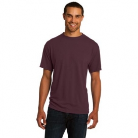 Jerzees 21M Sport 100% Polyester T-Shirt - Maroon