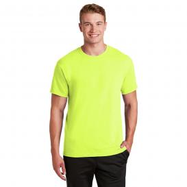 Jerzees 21M Dri-Power 100% Polyester T-Shirt - Safety Green