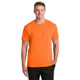 Jerzees 21M Dri-Power 100% Polyester T-Shirt - Safety Orange