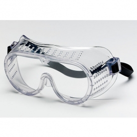 Crews Economy Goggles - Direct Ventilation Frame - Rubber Strap