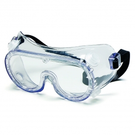 Crews 2235R Economy Goggles - Indirect Ventilation Frame - Anti-Fog Lens - Rubber Strap