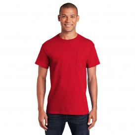 Gildan 2300 Ultra Cotton T-Shirt with Pocket - Red