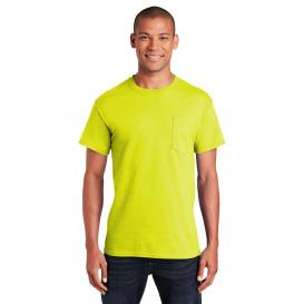 Gildan 2300 Ultra Cotton T-Shirt with Pocket - Safety Green