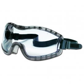 Crews Stryker Goggles - Rubber Strap - Clear Anti-Fog Lens