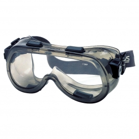 MCR Safety 2400 24 Safety Goggles - Smoke Frame - Clear Lens