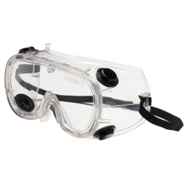 Bouton 248-4401-300 441 Basic Indirect Vent Goggles - Clear Frame - Clear Lens