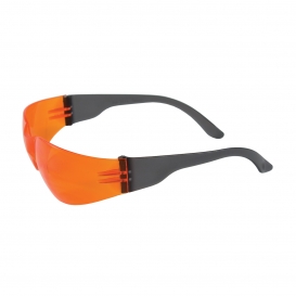 Bouton Zenon Z12 Safety Glasses - Black Temples - Orange Lens