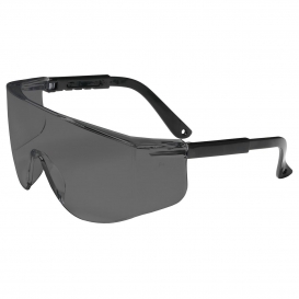 Bouton 250-03-0001 Zenon Z28 OTG Safety Glasses - Black Temples - Gray Lens