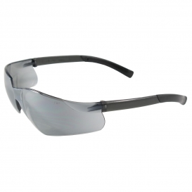 Bouton 250-06-0005 Zenon Z13 Safety Glasses - Black Temples - Silver Mirror Lens