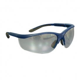 Bouton Hi-Voltage AC Safety Glasses - Blue Frame - Clear Anti-fog Lens