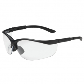 Bouton 250-21-0400 Hi-Voltage AC Safety Glasses - Black Frame - Clear Lens