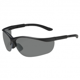 Bouton 250-21-0401 Hi-Voltage AC Safety Glasses - Black Frame - Gray Lens