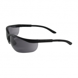 Bouton Hi-Voltage AC Safety Glasses - Black Frame - Gray Anti-Fog Lens