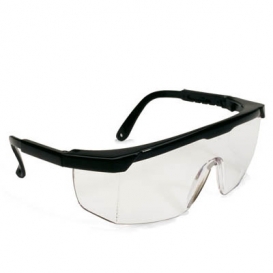 Bouton Hi-Voltage ARC Safety Glasses - Black Frame - Clear Non-Coated Lens