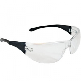 Bouton DirectFlex Safety Glasses - Black Frame - Clear Lens