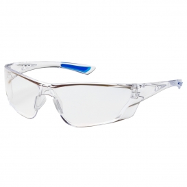 Bouton 250-32-0010 Recon Safety Glasses - Clear Temples - Clear Anti-Reflective Lens