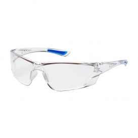 Bouton Recon Safety Glasses - Clear Temples - Clear Anti-Reflective Lens