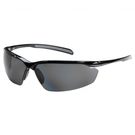 Bouton 250-33-0041 Commander Safety Glasses - Black Frame - Polarized Gray Lens