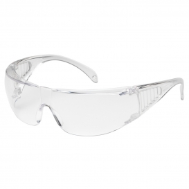 Bouton 250-37-0980 Ranger Safety Glasses - Clear Frame - Clear Uncoated Lens