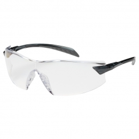 Bouton 250-45-0020 Radar Safety Glasses - Gray Temples - Clear Anti-Fog Lens