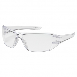Bouton 250-46-0010 Captain Safety Glasses - Clear Temples - Clear Anti-Reflective Lens