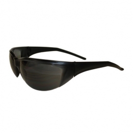 Bouton Tranzmission Safety Glasses - Black Frame - Gray Anti-Fog Lens
