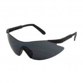 Bouton 250-92-0001 Wilco Safety Glasses - Black Temples - Gray Lens