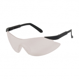 Bouton 250-92-0002 Wilco Safety Glasses - Black Temples - Indoor/Outdoor Mirror Lens