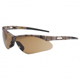 Bouton 250-AN-10121 Anser Safety Glasses - Camo Frame - Brown Lens