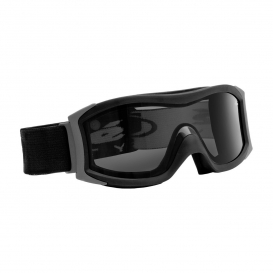 Bolle Duo Safety Goggles - Gray Frame - Smoke Anti-Fog Lens