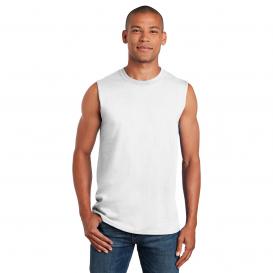 Gildan 2700 Ultra Cotton Sleeveless T-Shirt - White