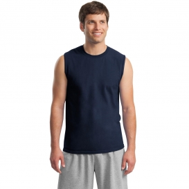 Gildan 2700 Ultra Cotton Sleeveless T-Shirt - Navy