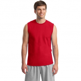 Gildan 2700 Ultra Cotton Sleeveless T-Shirt - Red