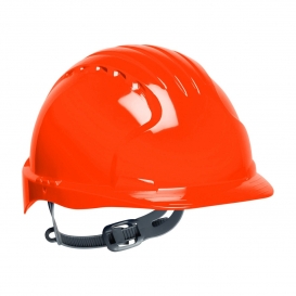 JSP Evolution 6121 Hard Hat - Slip Ratchet Suspension - Hi-Viz Orange