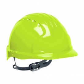 JSP Evolution 6131 Deluxe Hard Hat - Slip Ratchet Suspension - Hi-Viz Lime