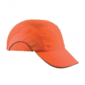 JSP ABR170 HardCap A1+ Baseball Bump Cap - Standard Brim - Hi-Viz Orange